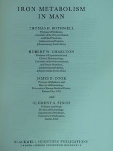 Clement A. Finch - Iron Metabolism in Man [antikvár]