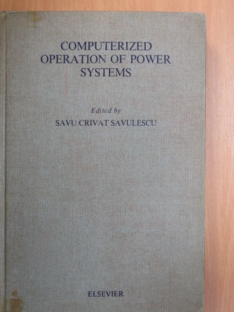 B. Wollenberg - Computerized Operation of Power Systems [antikvár]