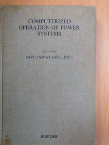 B. Wollenberg - Computerized Operation of Power Systems [antikvár]