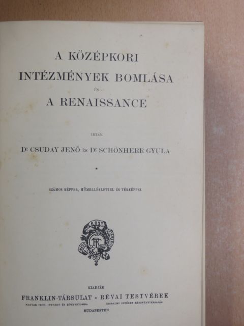 Dr. Csuday Jenő - Nagy Képes Világtörténet VI. [antikvár]