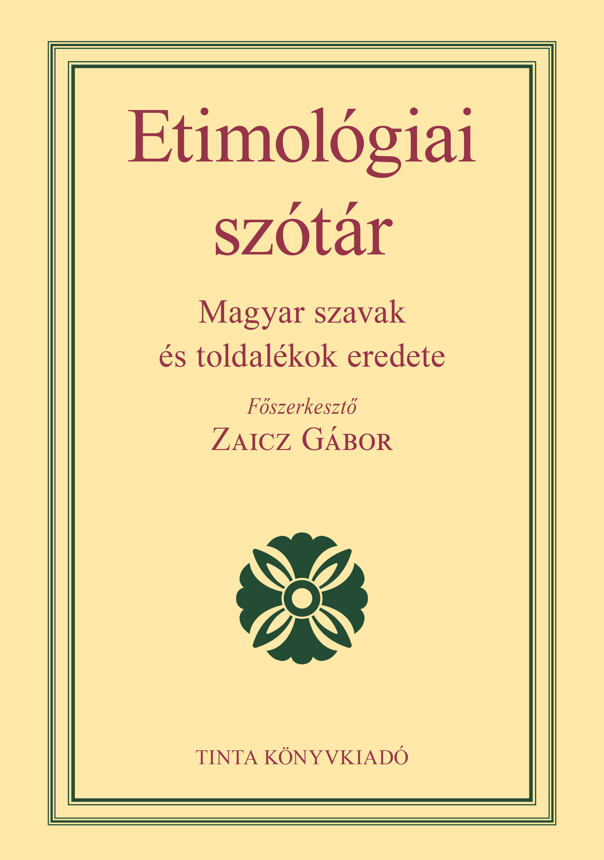 Etimológiai szótár