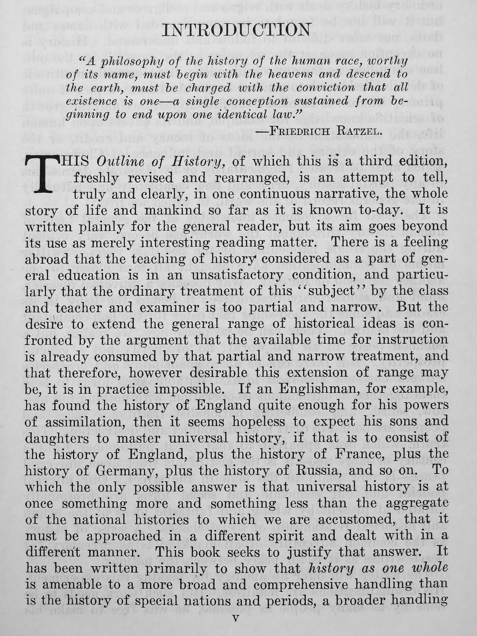 H. G. Wells - The Outline of History [antikvár]