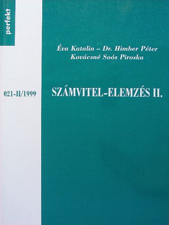 Dr. Himber Péter - Számvitel-elemzés II. [antikvár]