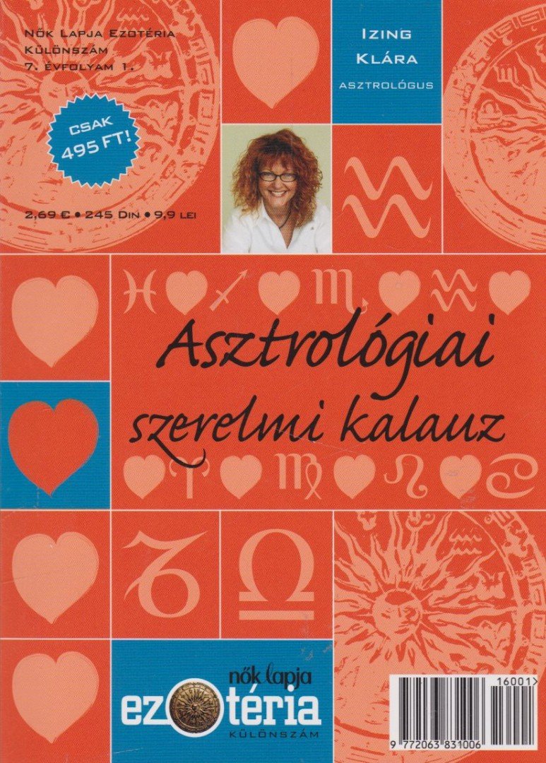 Izing Klára - Asztrológiai szerelmi kalauz [antikvár]