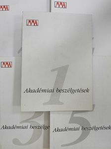 Fekete György - Akadémiai beszélgetések 1-5. [antikvár]