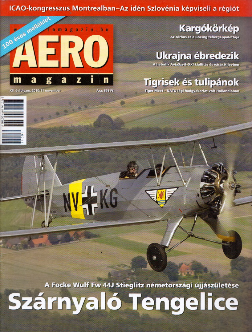Sajtos Zoltán - Aero Magazin 2010/11 [antikvár]