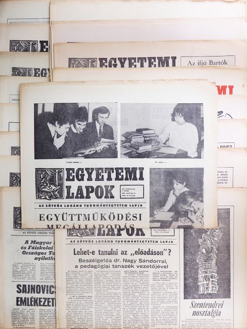 Kelényi István - Egyetemi Lapok 1970/1-17. [antikvár]