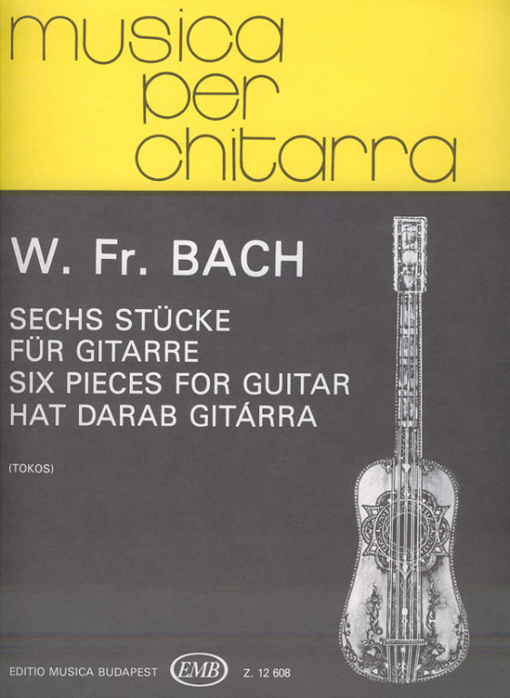 BACH, W.FR. - HAT DARAB GITÁRRA (TOKOS)