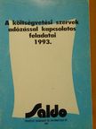 Ácsné Molnár Judit - A költségvetési szervek adózással kapcsolatos feladatai 1993. [antikvár]