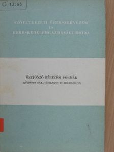 A. Vinokur - Ösztönző bérezési formák [antikvár]