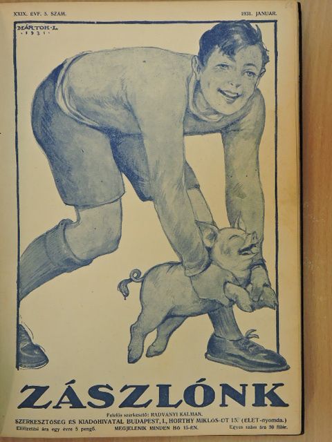 Zászlónk 1931. (nem teljes évfolyam) [antikvár]
