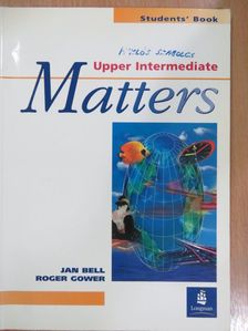 Jan Bell - Matters - Upper Intermediate - Students' Book [antikvár]