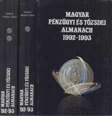 Kerekes György - Magyar pénzügyi és tőzsdei almanach 1992-1993 I-II. [antikvár]