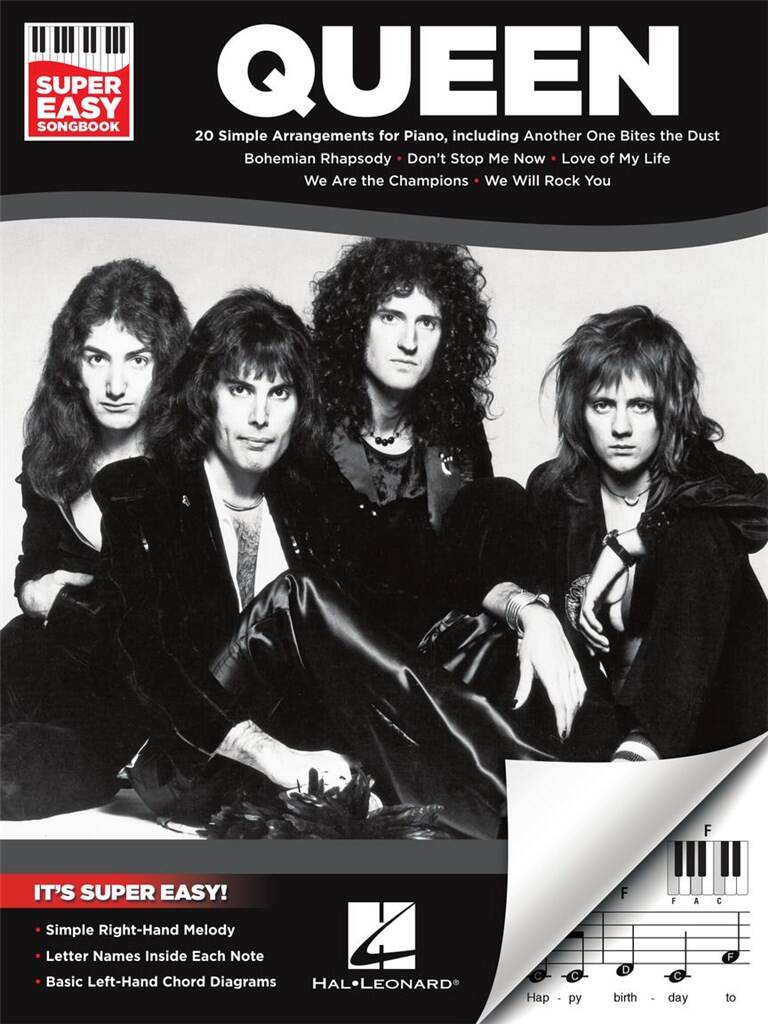 QUEEN - SUPER EASY SONGBOOK