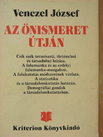 Venczel József - Az önismeret útján [antikvár]