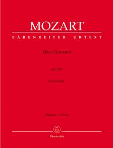 MOZART, W,A, - DON GIOVANNI KV 527 OUVERTURE PARTITUR URTEXT (W.PLATH/W.REHM)
