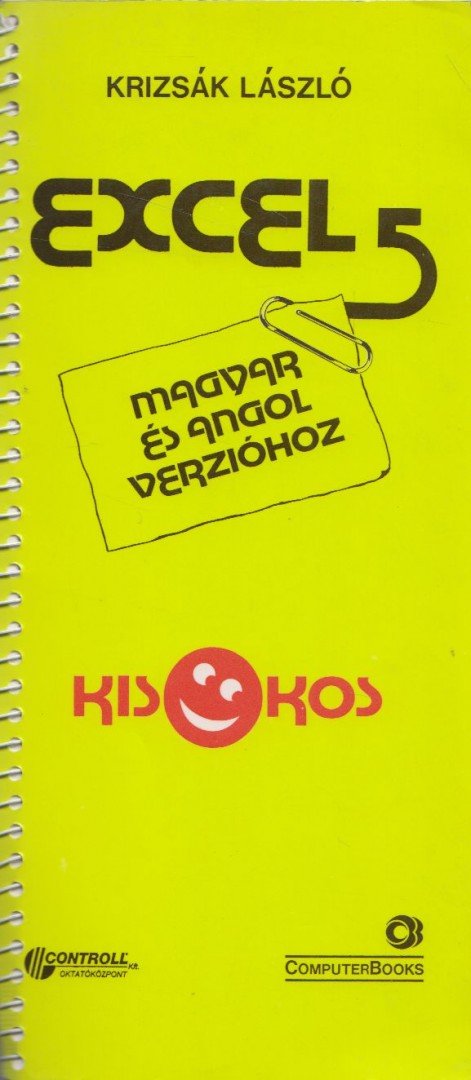 Krizsák László - Excel 5 Kisokos [antikvár]