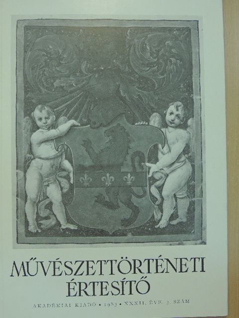 Bodor Imre - Művészettörténeti Értesítő 1983/3 [antikvár]