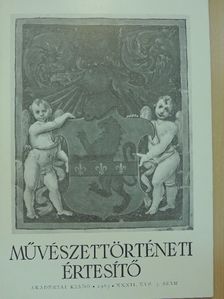 Bodor Imre - Művészettörténeti Értesítő 1983/3 [antikvár]