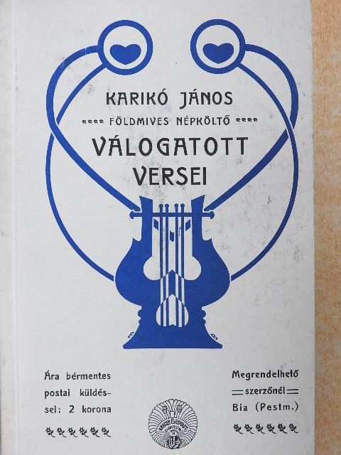 Karikó János - Karikó János földmives népköltő válogatott versei [antikvár]