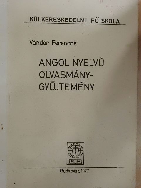 G. Mikes - Angol nyelvű olvasmánygyűjtemény [antikvár]