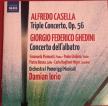 CASELLA, GHEDINI - TRIPLE CONCERTO, OP.56 - CONCERTO DELL'ALBATRO CD DAMIAN IORIO