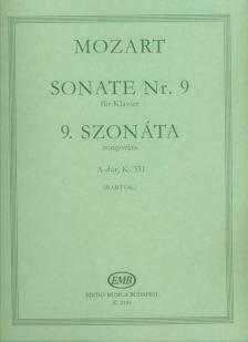 MOZART,W.A - 9. SZONÁTA ZONGORÁRA A-DUR KV.331 (TÖRÖK INDULÓ) BARTÓK