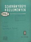 Almásy Pál - Szabványügyi Közlemények 1964. november [antikvár]