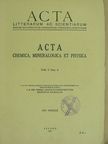 Thury Géza - Acta litterarum ac scientiarum regiae Univeritatis Hungaricae Francisco-Iosephinae V./3. [antikvár]