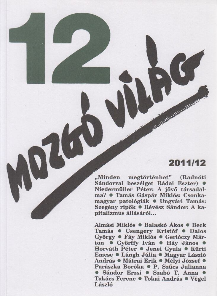 P. Szűcs Julianna - Mozgó Világ 2011/12. [antikvár]