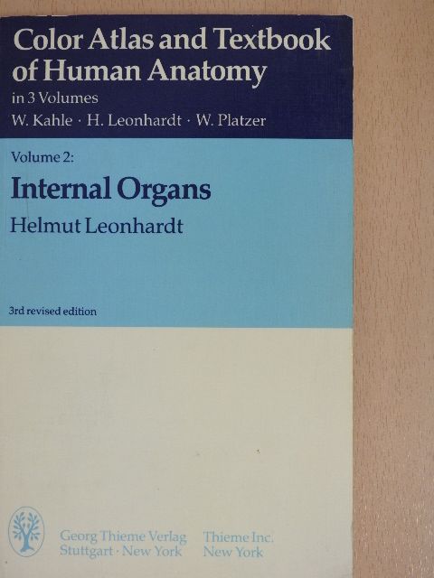 Helmut Leonhardt - Color Atlas and Textbook of Human Anatomy 2. [antikvár]