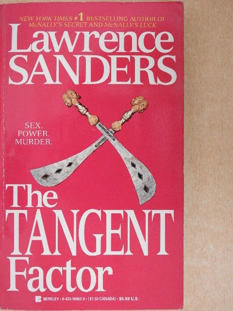 Lawrence Sanders - The Tangent Factor [antikvár]