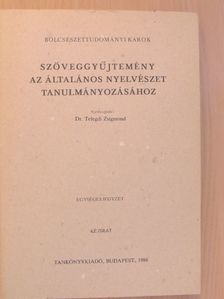 A. Meillet - Szöveggyűjtemény az általános nyelvészet tanulmányozásához [antikvár]