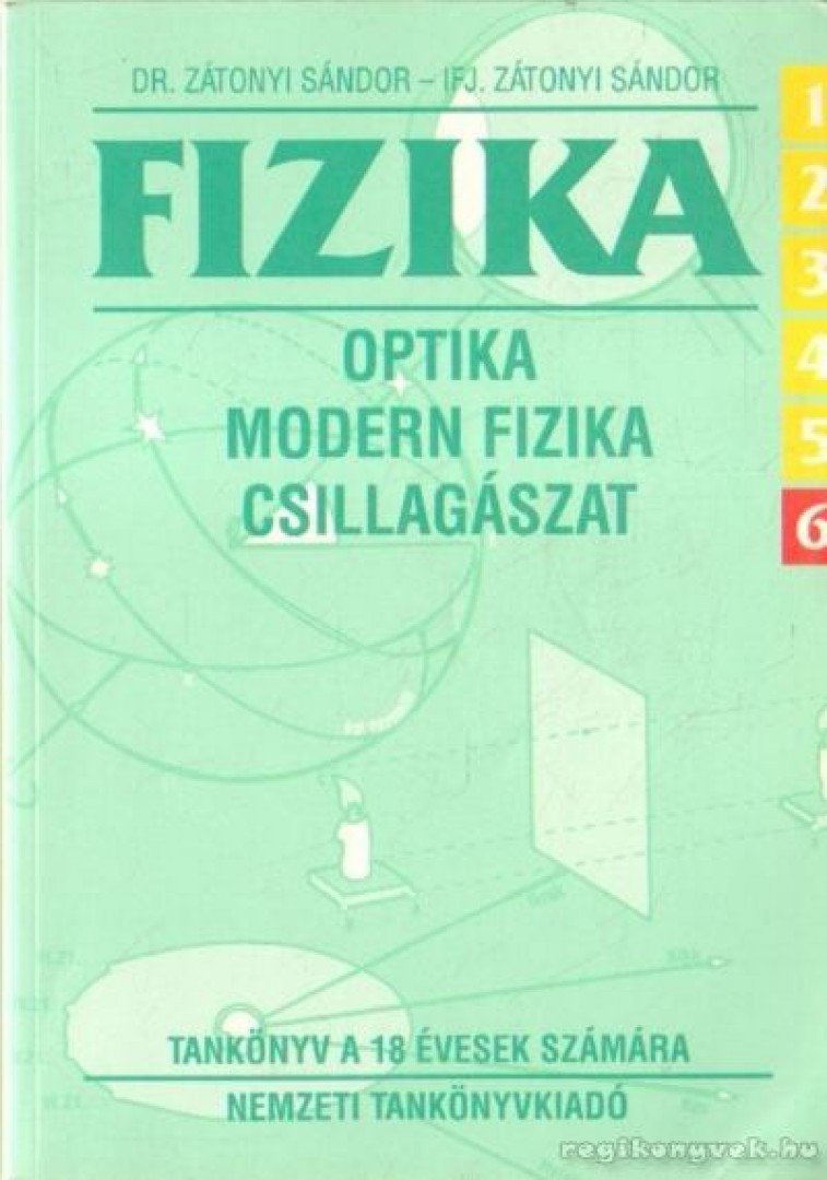 ifj. Zátonyi Sándor, Dr. Zátonyi Sándor - Fizika 6/6 [antikvár]