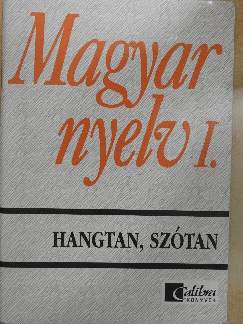 Jobbágyné András Katalin - Magyar nyelv I. [antikvár]