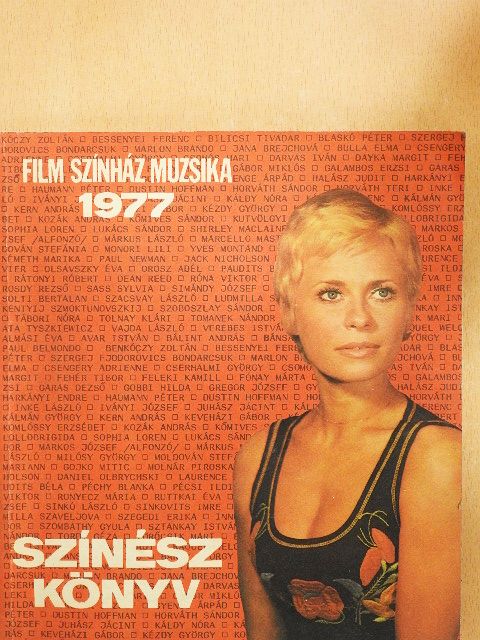Almási Éva - Film-Színház-Muzsika Színészkönyv 1977. [antikvár]