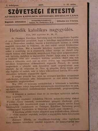 Szövetségi értesítő [antikvár]
