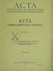 Thury Géza - Acta litterarum ac scientiarum regiae Univeritatis Hungaricae Francisco-Iosephinae IV./3. [antikvár]