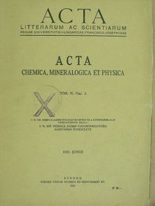 Thury Géza - Acta litterarum ac scientiarum regiae Univeritatis Hungaricae Francisco-Iosephinae IV./3. [antikvár]