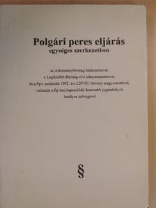 Polgári peres eljárás [antikvár]