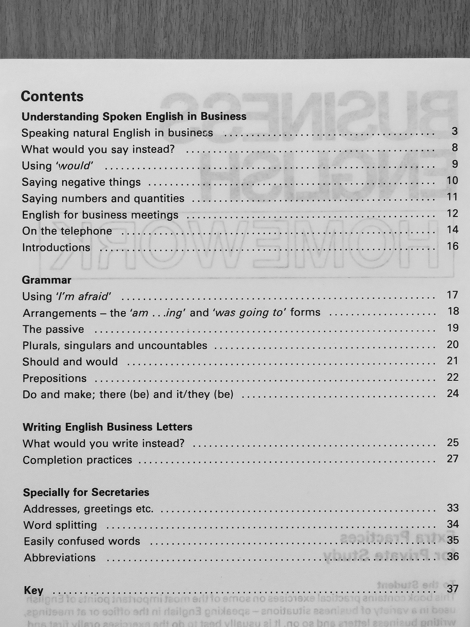 Business English - Homework [antikvár]