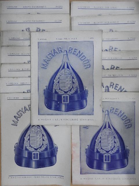 Bödő Károly - Magyar Rendőr 1938. (nem teljes évfolyam) [antikvár]