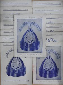 Bödő Károly - Magyar Rendőr 1938. (nem teljes évfolyam) [antikvár]
