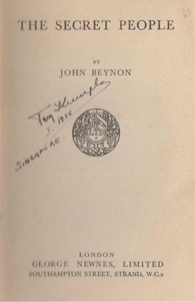 John Beynon - The Secret People [antikvár]