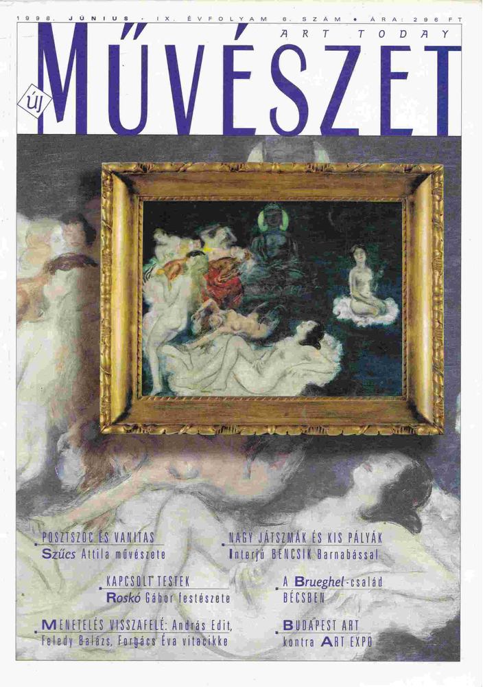 SINKOVITS PÉTER - Új Művészet 1998. június [antikvár]