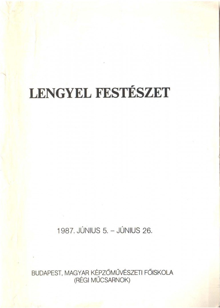 Lengyel festészet [antikvár]
