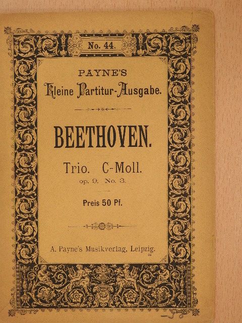 L. van Beethoven - Trio [antikvár]