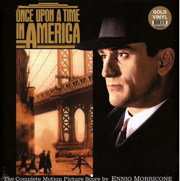 ENNIO MORRICONE - ONCE UPON A TIME IN AMERICA LP - GOLD VINYL