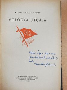 Lev Kasszil - Vologya utcája [antikvár]
