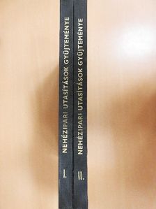 Dr. Farkas József - Nehézipari utasítások gyűjteménye (1952-1969) I-II. [antikvár]